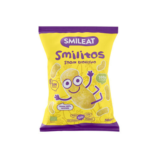 SMILEAT Snack Smilitos Milho Biológico - 38gr.