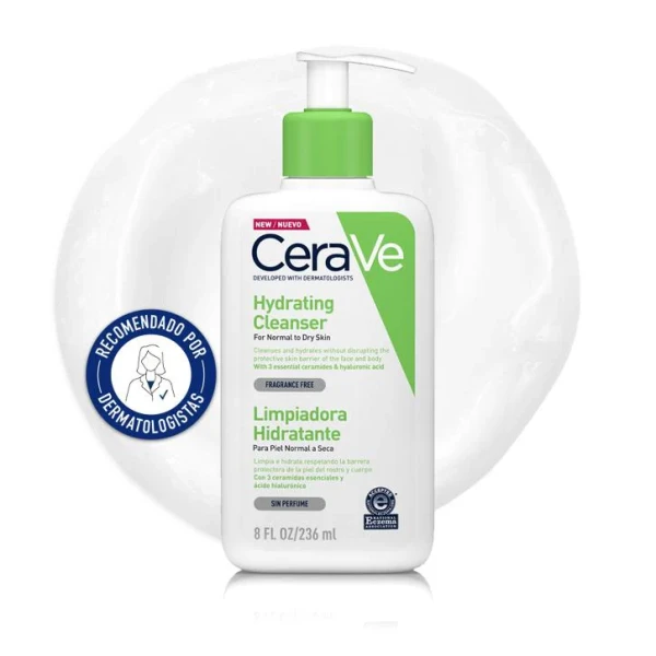 CERAVE Creme Hidratante de Limpeza FACIAL 236ML