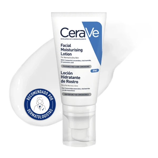 Cerave Loção Facial Hidratante Pele Normal a Seca 52ml