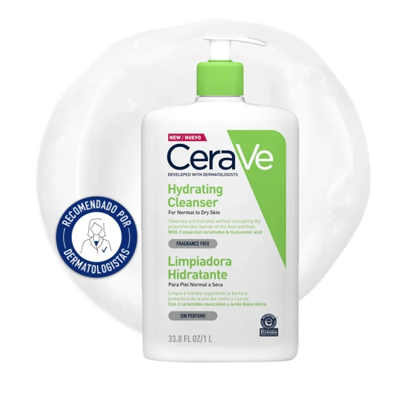 Cerave Creme de Limpeza Hidratante 1000ml