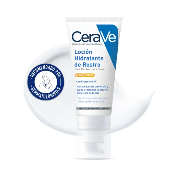 Cerave Loção Facial Hidratante e Protetora FPS50 52ml