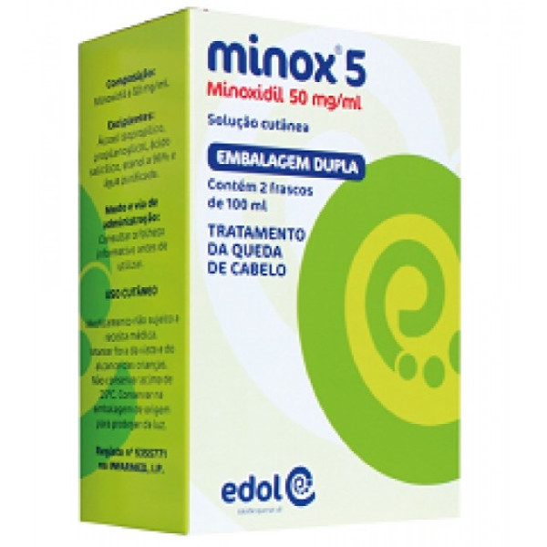 Minox 5 50 mg/ml 2 X 100 ml Sol Cut