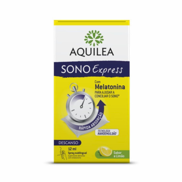 AQUILEA SONO EXPRESS SPRAY SUBLINGUAL LIMÃO 12ML