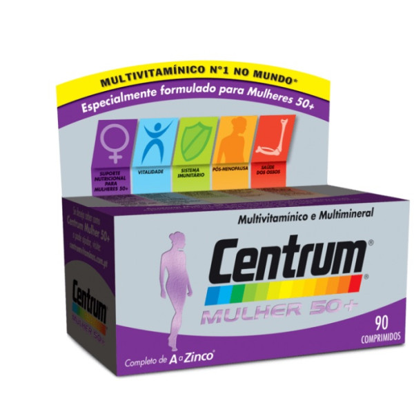 CENTRUM MULHER50+ COMP REV X 90