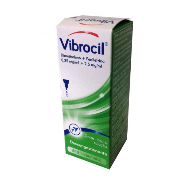 Vibrocil 0,25 mg/ml + 2,5 mg/ml 15 ml Sol Gts Nas