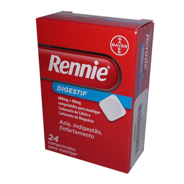 Rennie Digestif 680 mg + 80 mg 24 Comp Mast