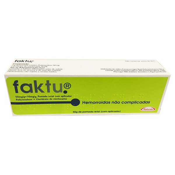 Faktu (50 mg + 10 mg)/g 50 g Pmd Rect