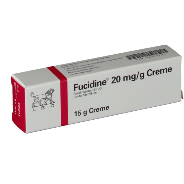 Fucidine 20 mg/g 15 g Cr