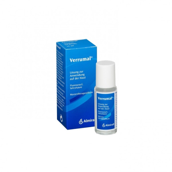 Verrumal (100 mg + 5 mg)/ml 13 ml Sol Cut