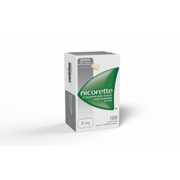 Nicorette 2 mg 105 Goma Masc Med