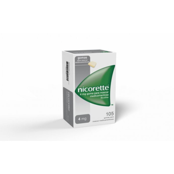 Nicorette 4 mg 105 Goma Masc Med