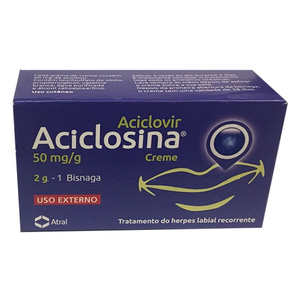 ACICLOSINA 50 MG/G CR BISNAGA - 1  - 2 G