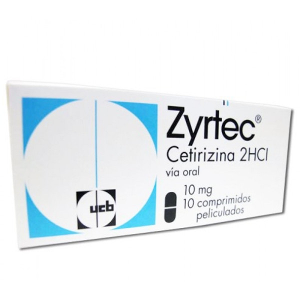 Zyrtec 10 mg 20 Comp Rev Pel