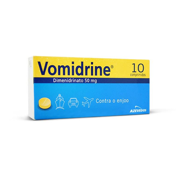 Vomidrine 50 mg 10 Comp