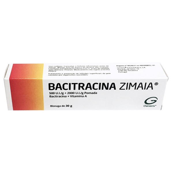 Bacitracina Zimaia 500 U.I./g + 2000 U.I./g 30 g P