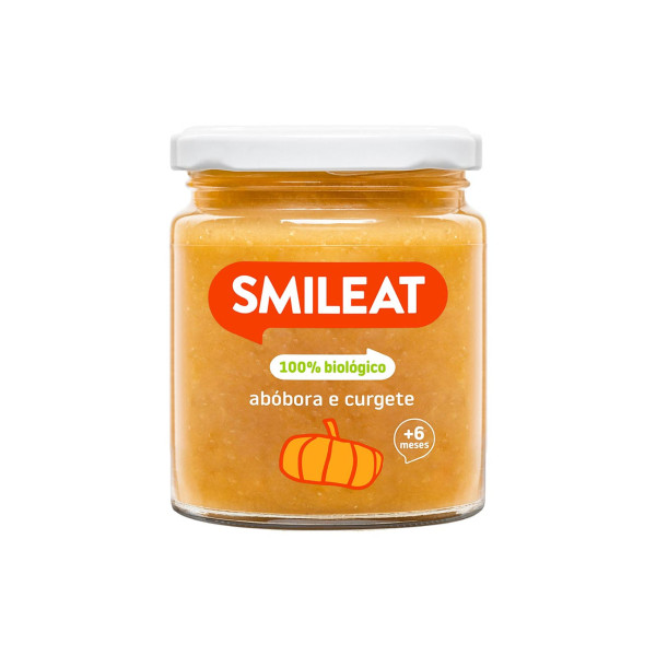 SMILEAT Boião Abóbora e Curgete Biológico - 230gr.