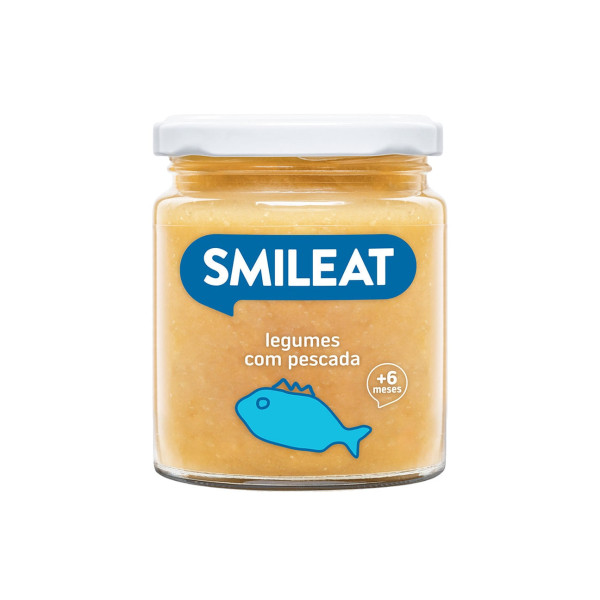 SMILEAT Boião Legumes com Pescada Biológico - 230gr.