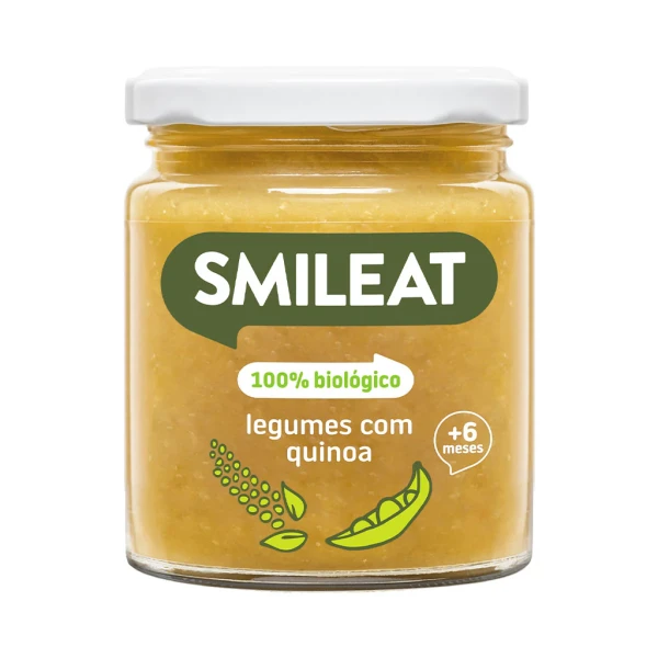 SMILEAT Boião Legumes com Quinoa Biológico 230g