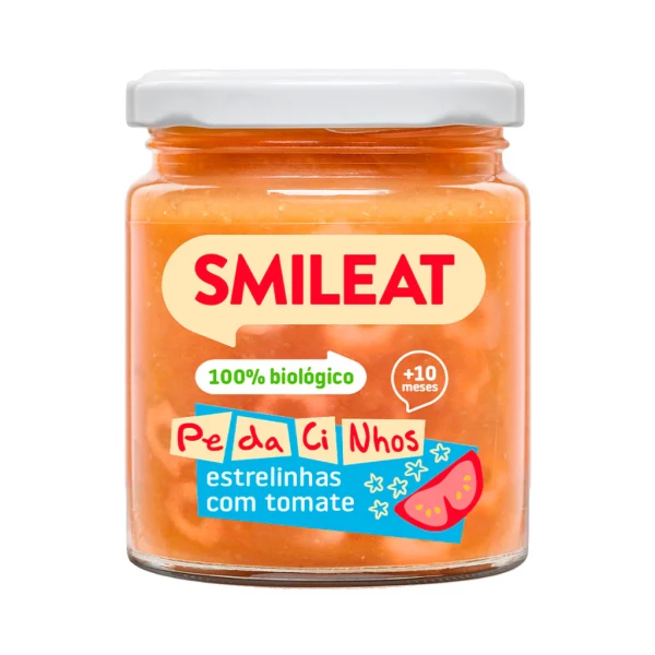 SMILEAT Boião Pedacos de Macarrão com Tomate 230g