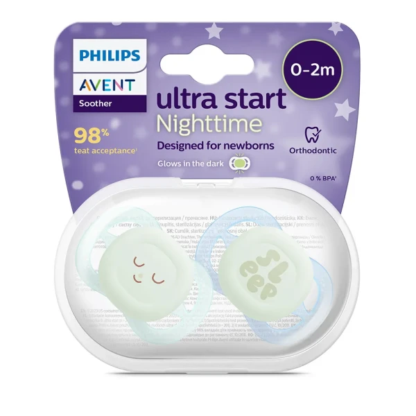 PHILIPS AVENT 0-2 meses ultra start night time menino